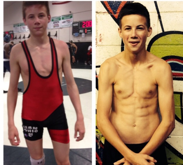 Tyler Hayes has transformed himself mentally AND physically after completing the 28 Day JRob Intensive Wrestling Camp and adding 20 lbs to his frame!